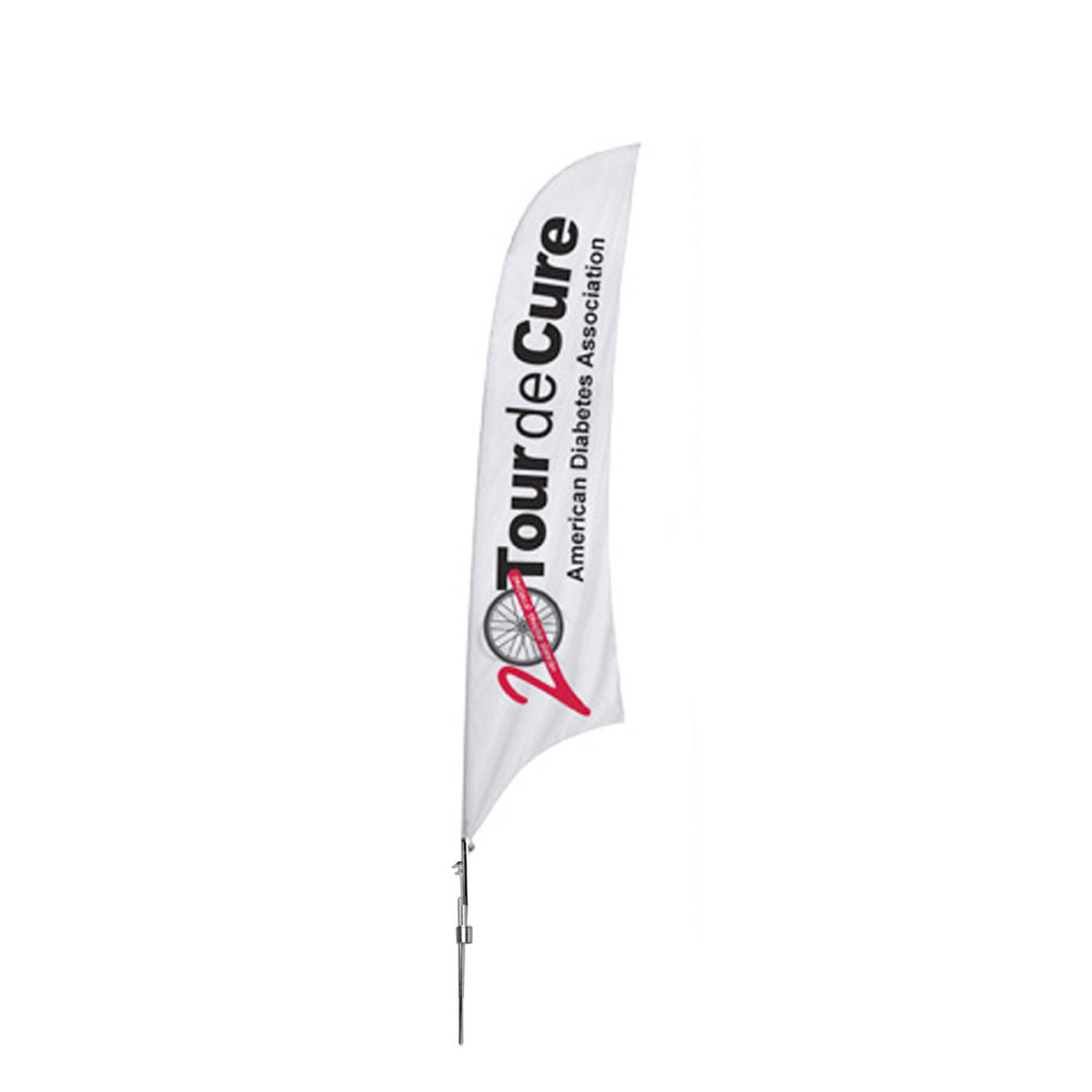9.8 ft Feather Banner (Single Sided Graphic Only)