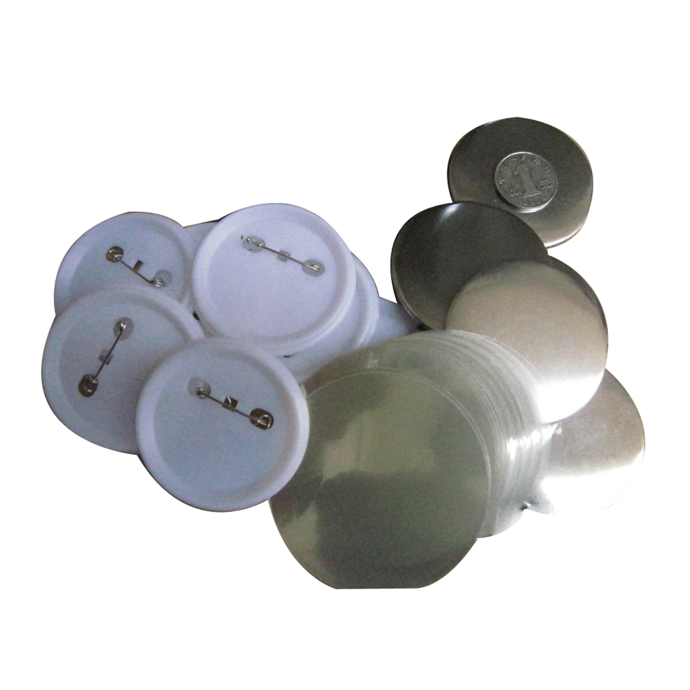 1000pcs 44mm Blank Pin Badge Button Supplies for Badge Maker Machine