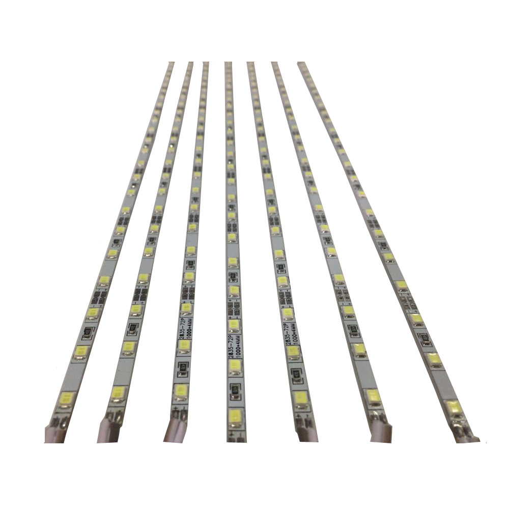 Rigid LED Light Bars 72 SMD2835 White LED 9.6W (1000mm x 4mm) for Lightbox