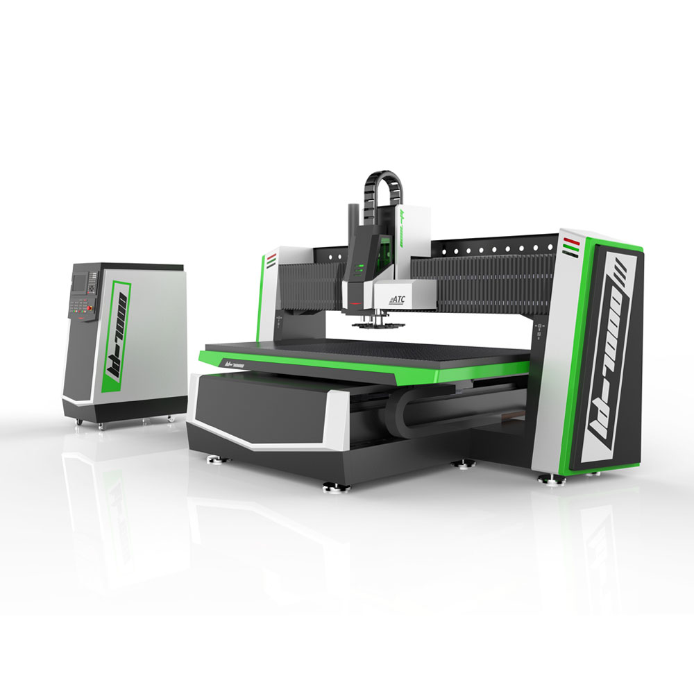 98" x 51" (2500mm x 1300mm) CNC Router Machine, with Italy HITECO 9.5KW Spindle(ATC) and Vacuum System
