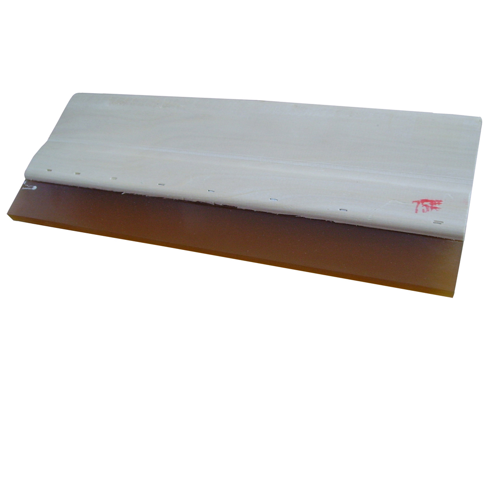 High Quality Silk Screen Printing Wood Squeegee Ink Scraper 75 Durometer - 6 In.