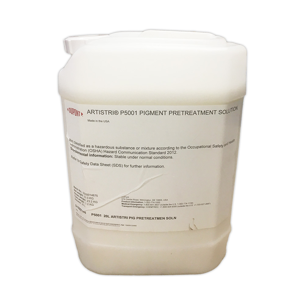 20L P5001 Dupont ARTISTRI Pigment Pretreatment Solution