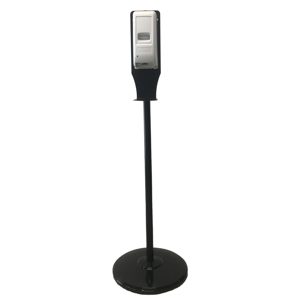 53.8in Touchless w/Automatic 1000ml Soap Sanitizer Dispenser Floor Sanitizer Station