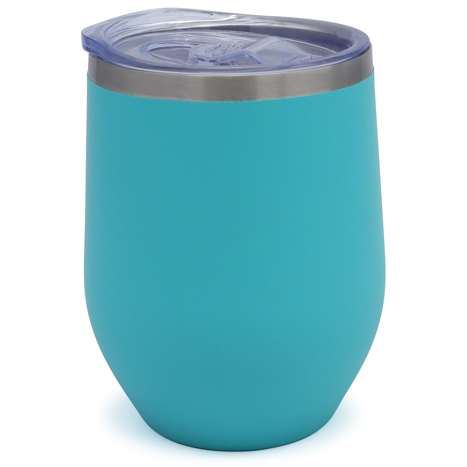 6pcs 12oz Wine Tumbler Double Wall Stainless Steel Insulated Eggshell Cup with lid