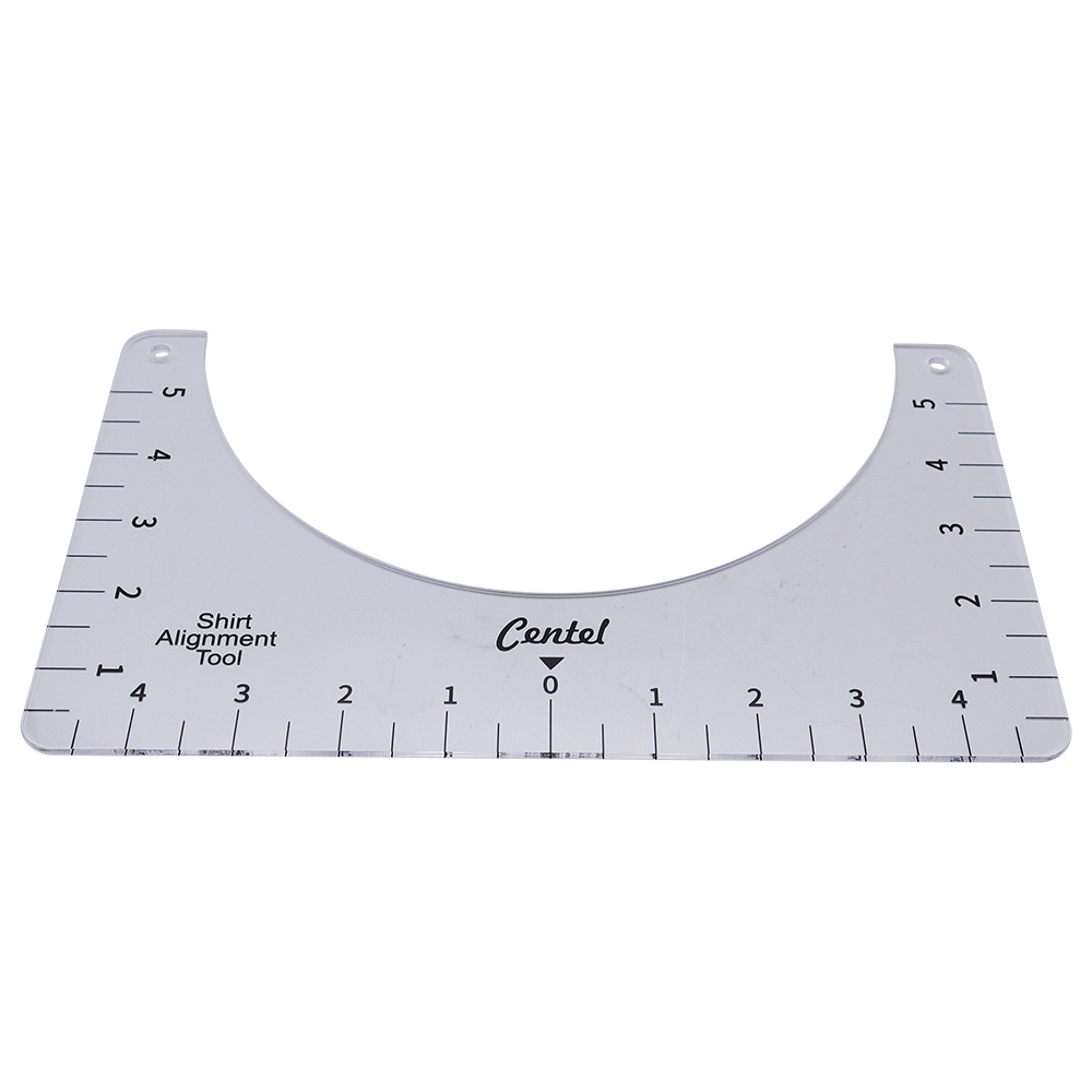 10" x 6" T-Shirt alignment Tool - Ruler - Centering Tool