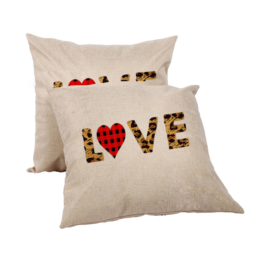 US Stock-CALCA 10 Pack Sublimation Linen Pillow Case Blanks 15.75"x15.75" Decorative Throw Pillow Covers with Invisible Zipper for POD & DTF Custom Printing