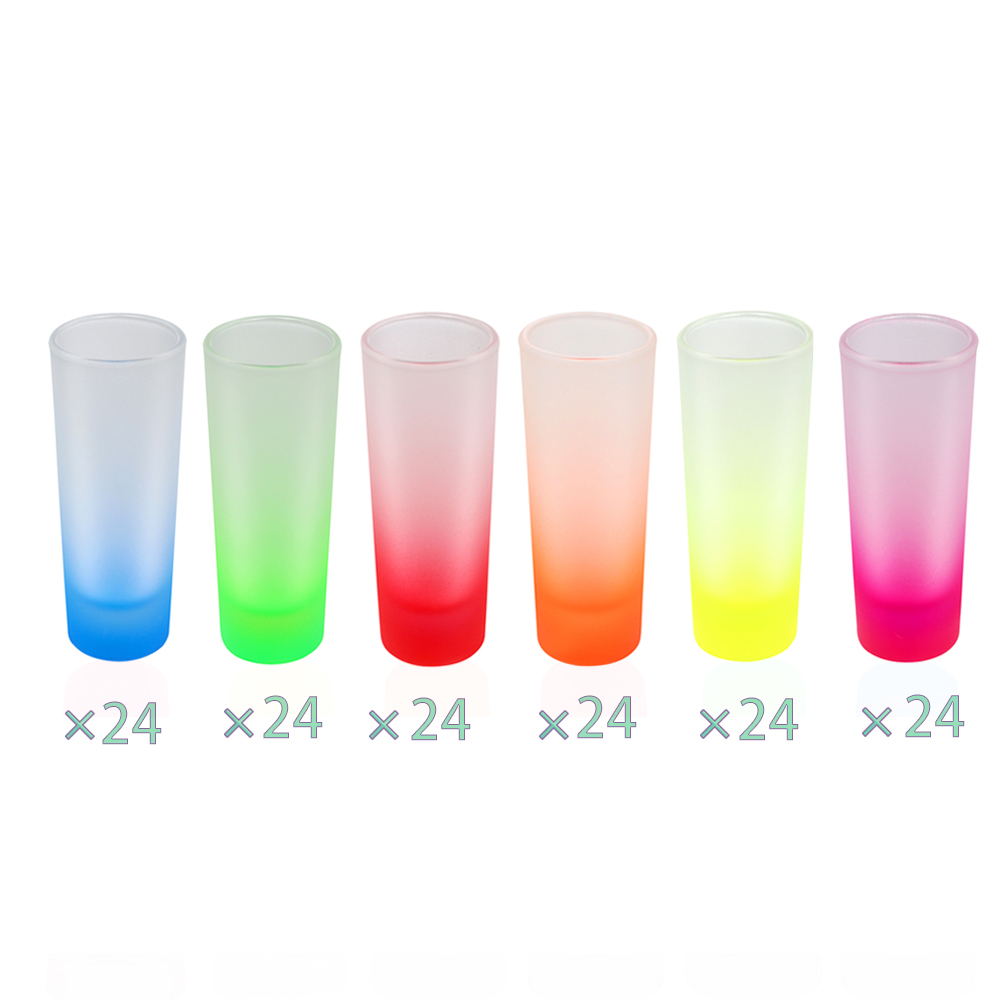 OEM Custom Blank Sublimation Color Changing Small Glasses Cup Bullet Shot  Sake Glass - China Shot Glass and Glass Cup price