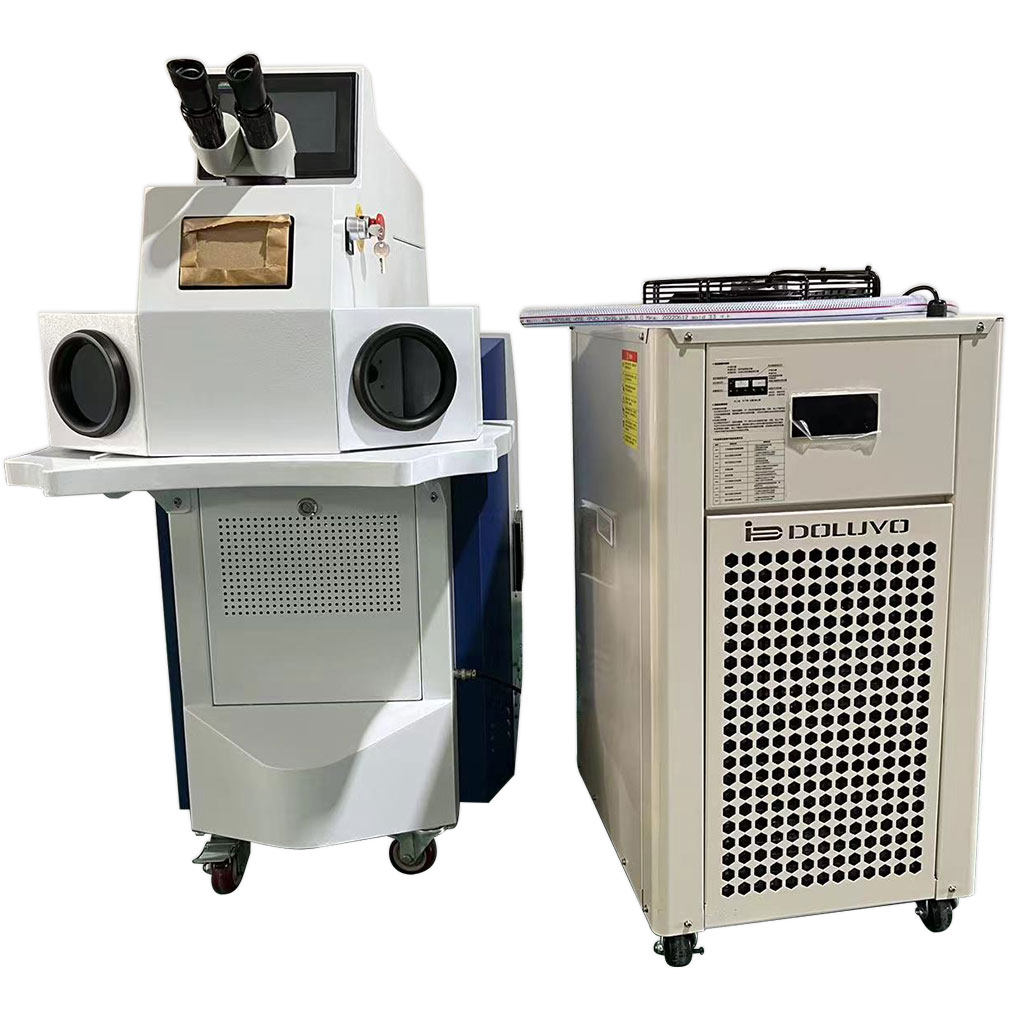 CALCA 200W Laser Spot Welding Machine for Metal Gold Silver Jewelry(60 Joules)