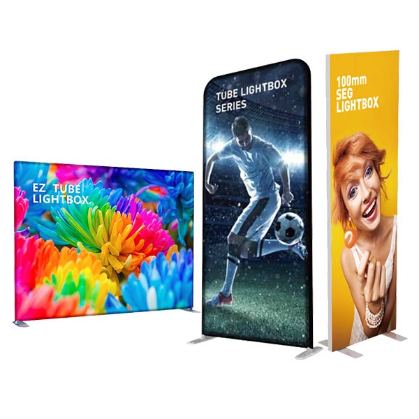 Fabric Lightbox and Wall