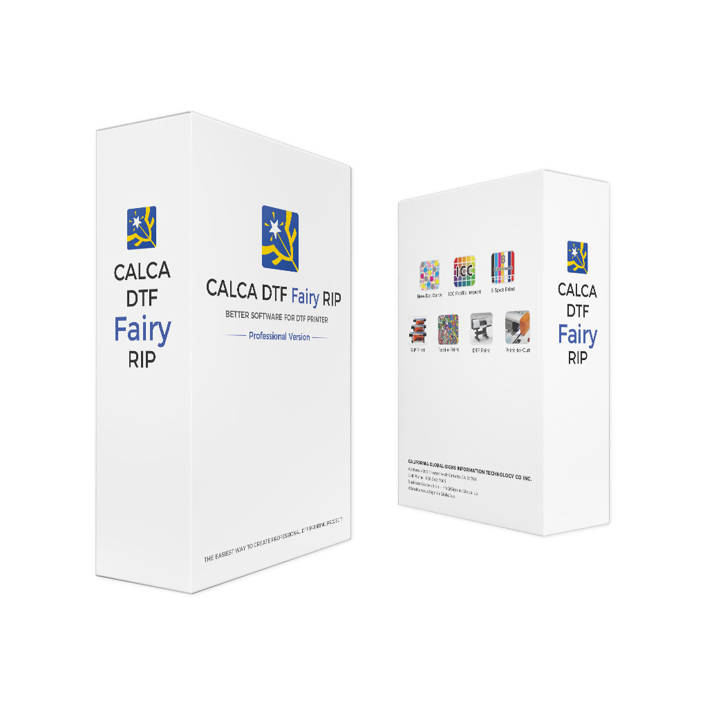 DTF Fairy RIP Professional Version Software for CALCA Wide Format DTF Printers