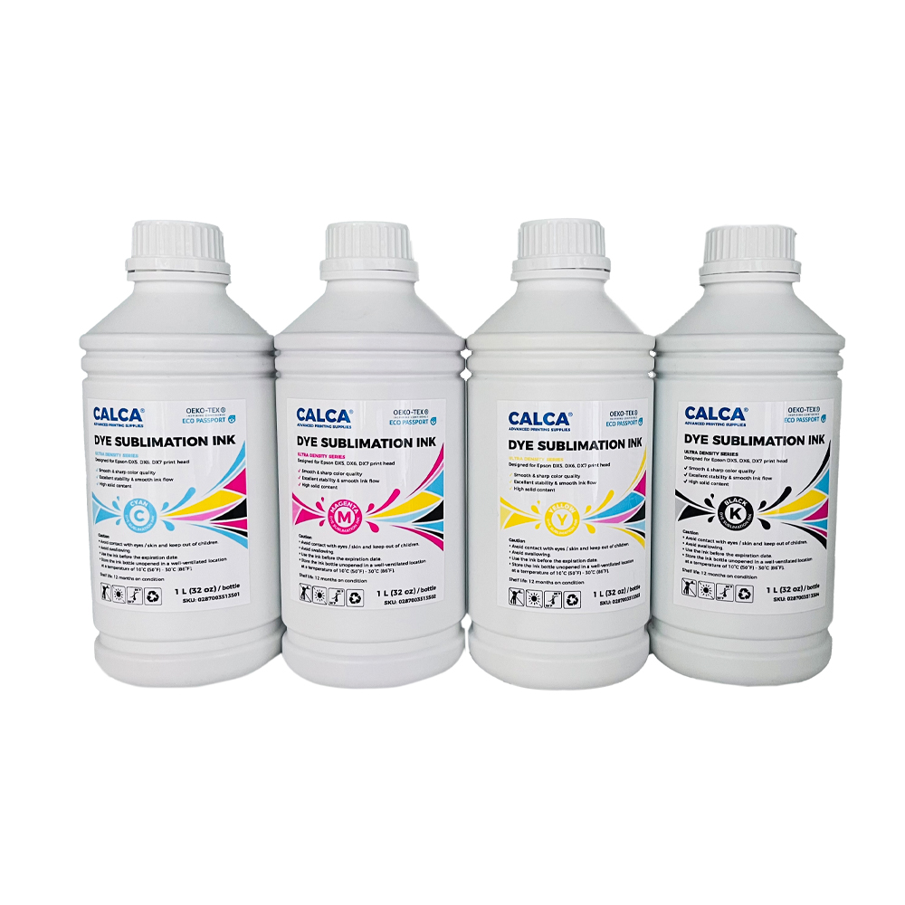 CALCA Ultra Density Series Dye Sublimation Inks 1L for Epson Printheads