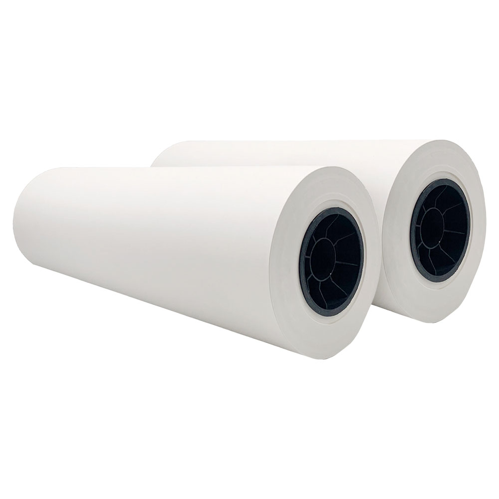 US Stock CALCA 95gsm 24in x 328ft Fast Dry Dye Sublimation Paper for Epson F570 Heat Transfer Printing, 2" Core