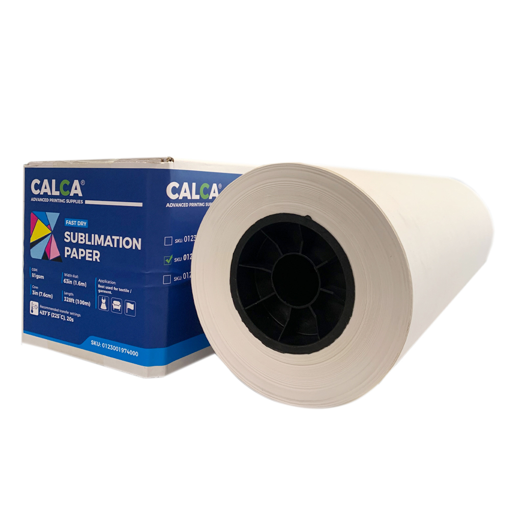 SubliColor Sport Tacky Sublimation Transfer Paper Roll - 90 gsm