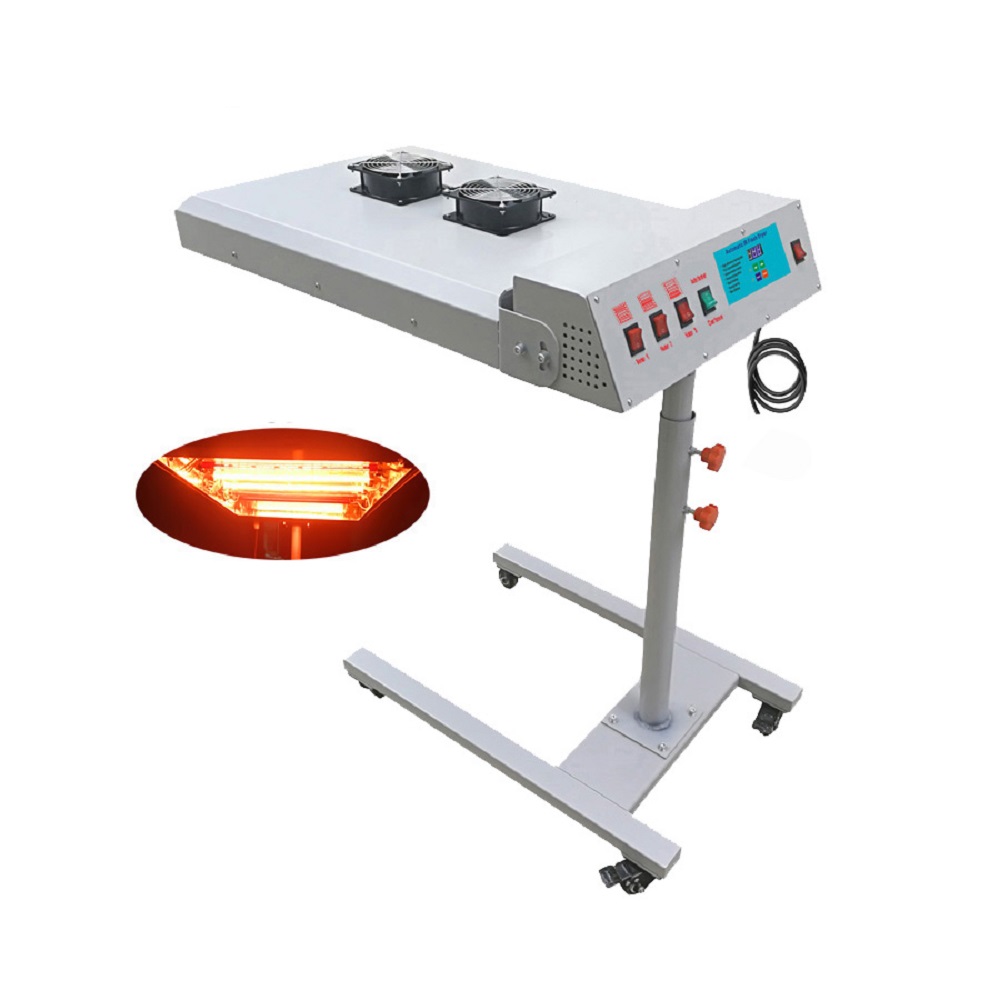 US Stock Qomolangma 220V 6000W 20in x24in Automatic IR Flash Dryer with Sensor