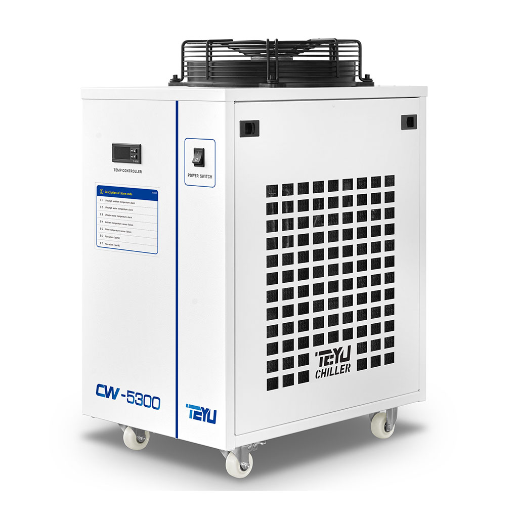 US Stock S&A 5300BN Industrial Water Chiller for 18KW CNC Spindle or Welding Machine, AC 1P 220-240V 60Hz