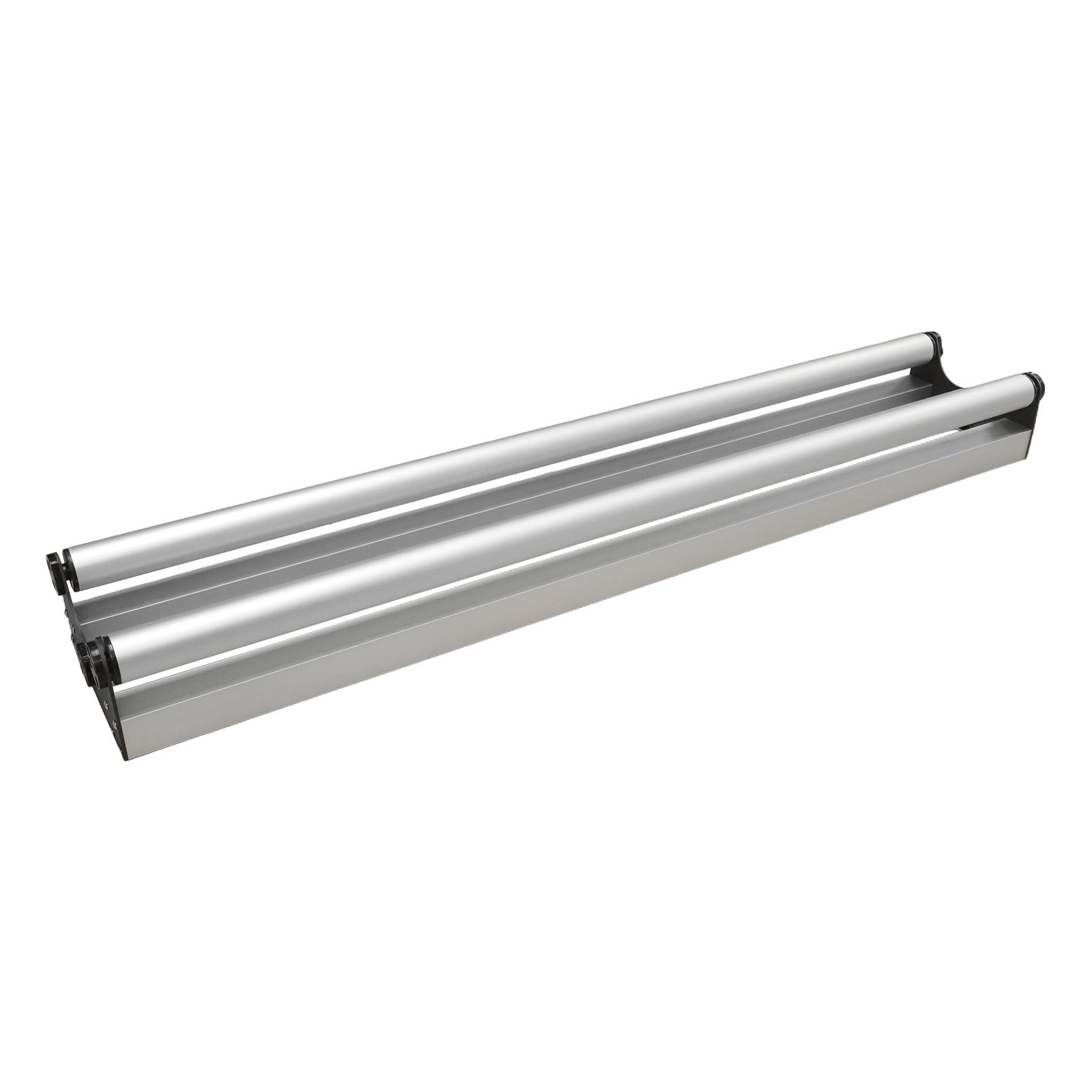 US Stock 39.4" Paper Roll Dispenser Paper Cutter Rack Media Roll Holder for DTF Film and Vinyl Roll