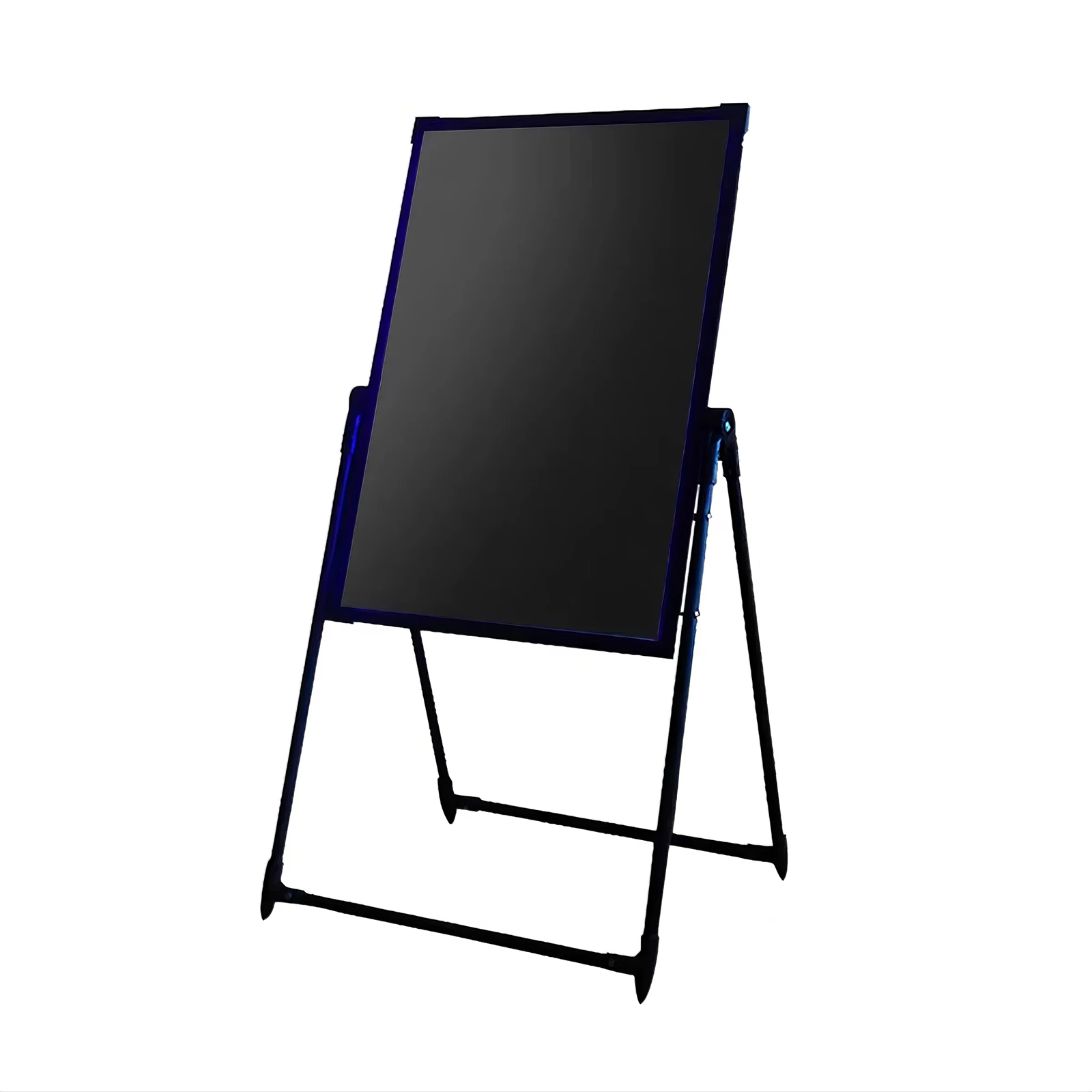 US Stock LED Message Writing Standing Board, 15.7*23.6in(40x60cm) Illuminated Erasable Neon Effect Advertising Board