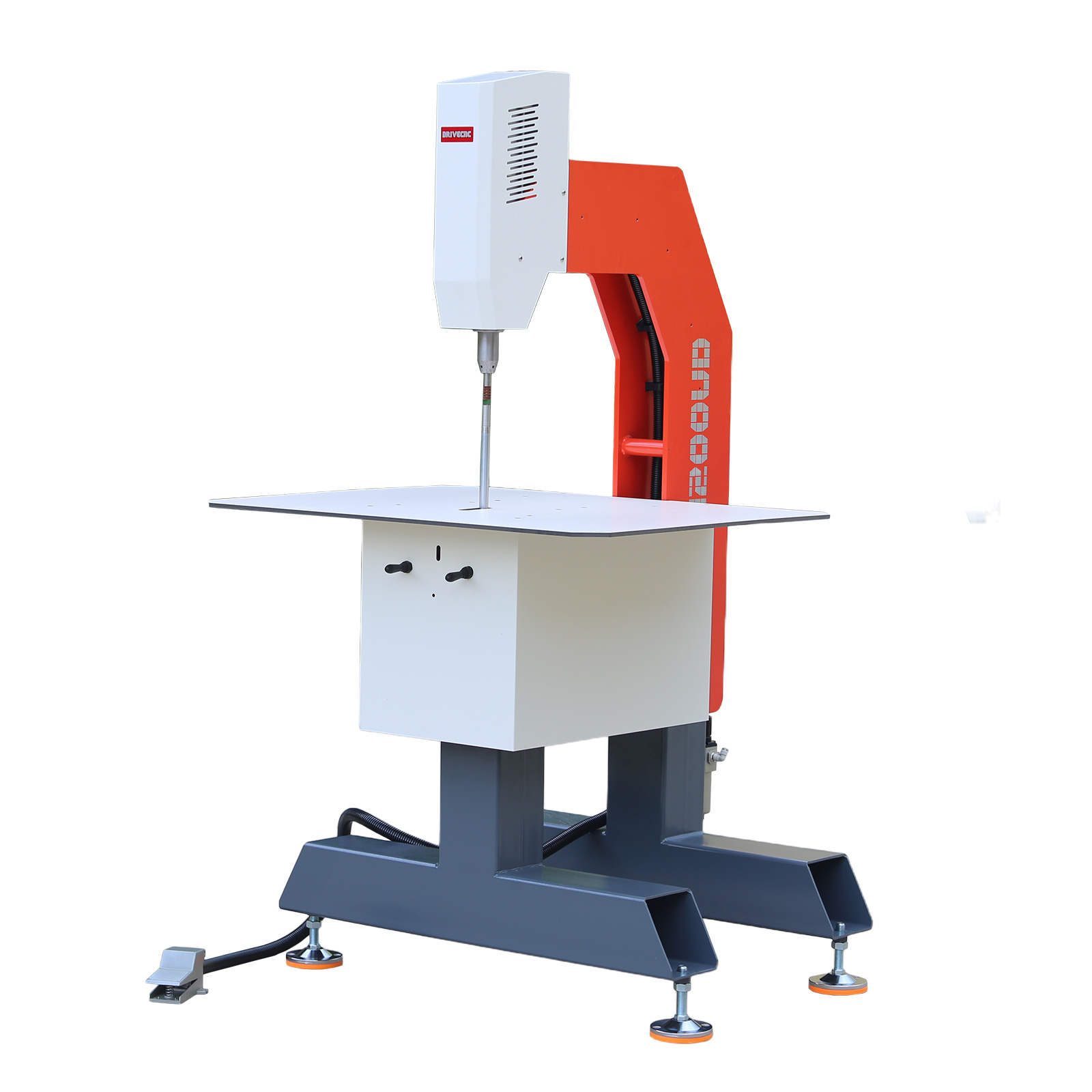 US Stock Automatic Pneumatic Nail-free Clincher Machine for Metal Channel Letter Making, Metalworking Riveting Machine