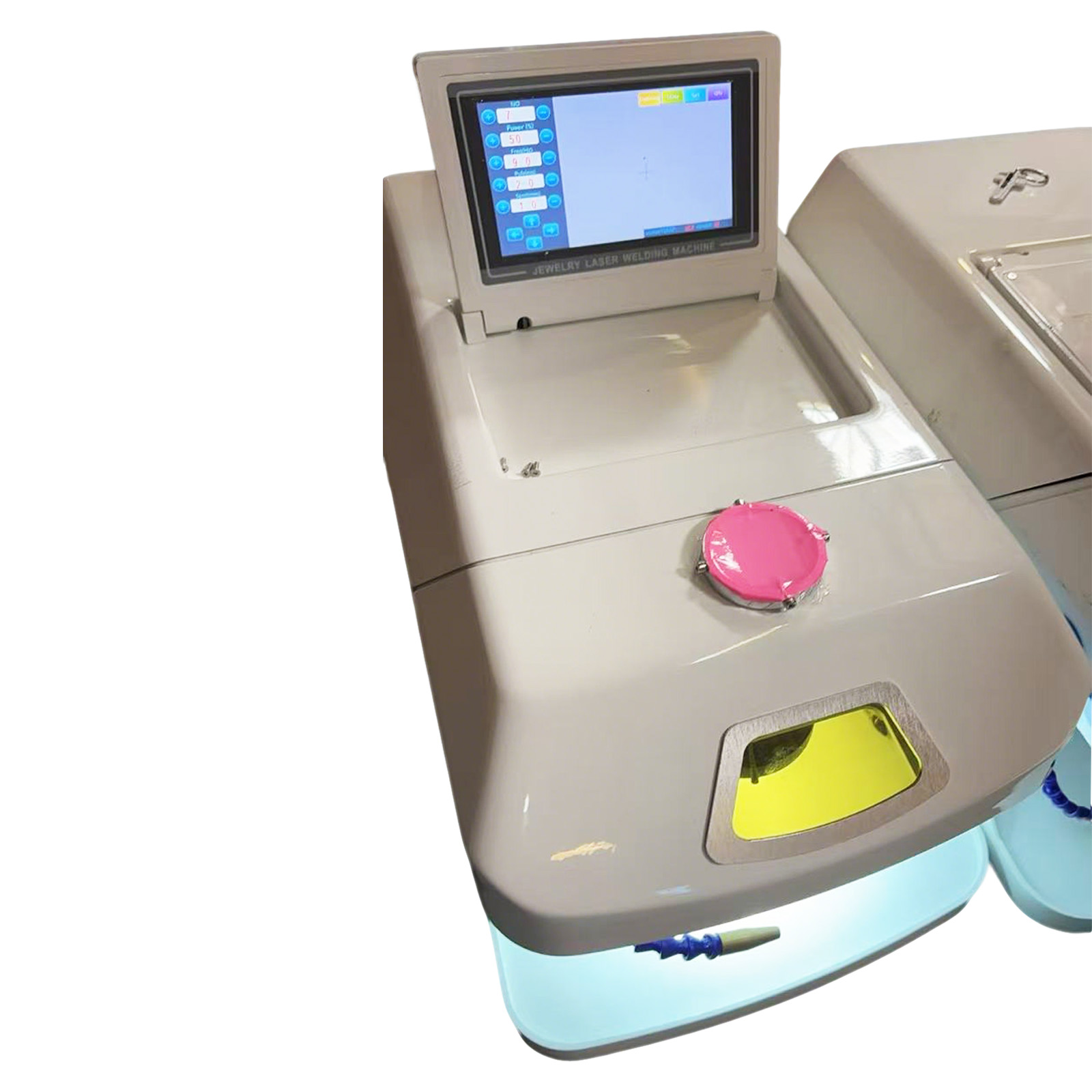 US Stock, USED CALCA Portable 100W Desktop Jewelry Laser Welding Machine 60 Joules
