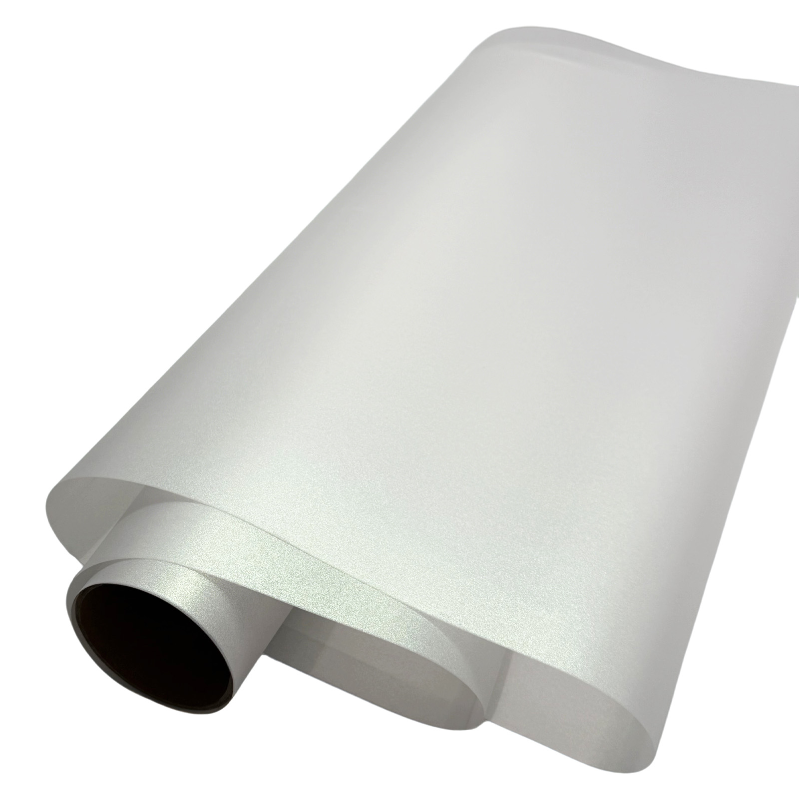 CALCA 23.6in x 32.8ft/60cm x 10m DTF Pearlescent White Film Roll, Cold Peel