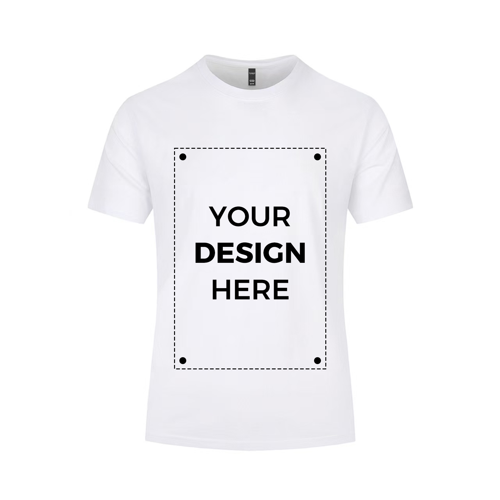 Custom DTG Printed 5.3 oz Unisex Tee – White