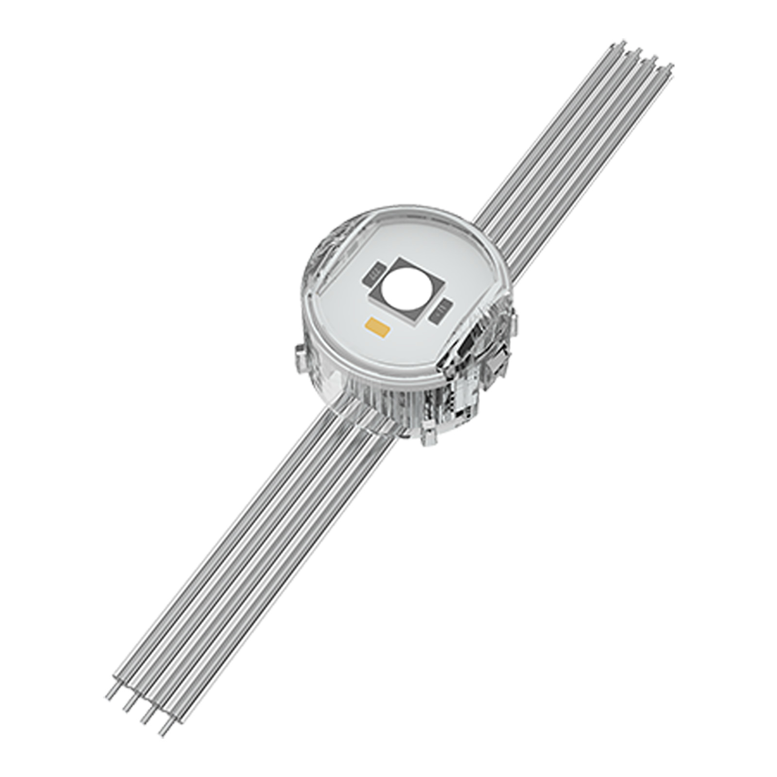 SMD 5050 Φ20 RGB Full Color LED Pixel Light,LED Point Light 12V 0.3W RT1908 IC