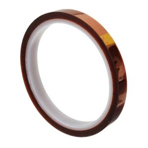 5 rolls 8mm x 100FT 3D Sublimation Kapton Tape, Heat Resistance Proof Tape for Heat Transfer Print