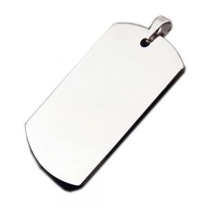 CALCA 10pcs Wholesale High Quality Army Stainless Steel Military Blank Dog Tags