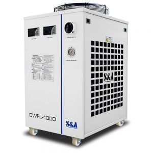 CW-FL-1000BN Industrial Water Chiller for Cooling 1000W Fiber Laser, 2.01HP, AC 1P 220V, 60Hz