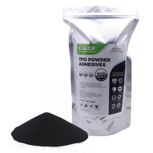 CALCA Direct to Film TPU DTF Powder, Digital Transfer Hot Melt Adhesive Powder (2.2lbs Pack, 35.2oz, Medium, Black, Anti-sublimation)