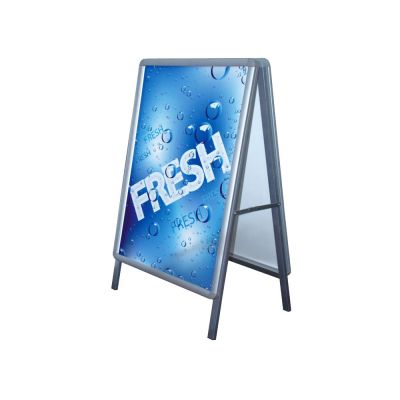 New Double Sided Freestanding 60x85cm A Frame Poster Stand Street Sign Display Board Without Graphic Printing