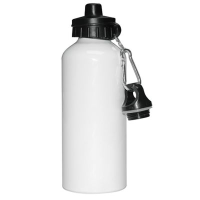 400ml Sublimation Aluminum Sports Water Bottle (White)