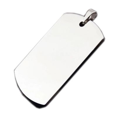 CALCA 10pcs Wholesale High Quality Army Stainless Steel Military Blank Dog Tags