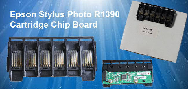 -1454340 CSIC Epson Stylus Photo R1390/1400 Cartridge Chip Board 