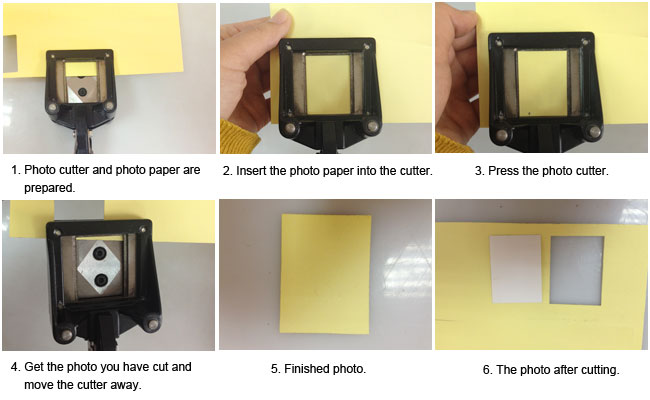 Handheld 50mm x 70mm Canadian Visa Passport Photo ID Die Cutter C5070