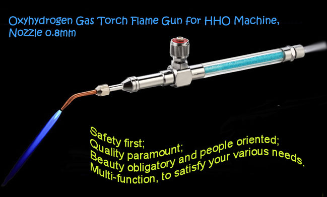 Ving Parts Universal Oxyhydrogen Gas Torch Flame Gun with 0.8mm Copper