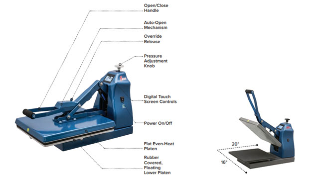 hix s650 heat press