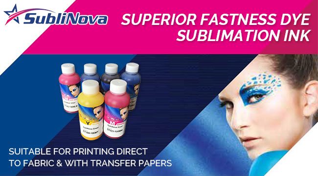 Inktec Sublinova Smart Dye Sublimation Ink Set for EPSON Ecotank ET-2810  [Inc. Easy Refill Bottles]