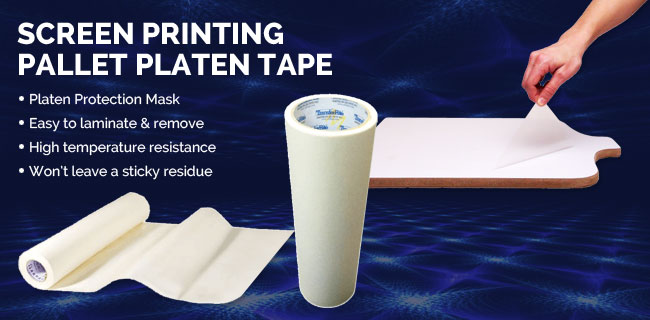 US Stock 16" x 100yds High Tack Screen Printing Pallet Platen Tape Silk Screen 