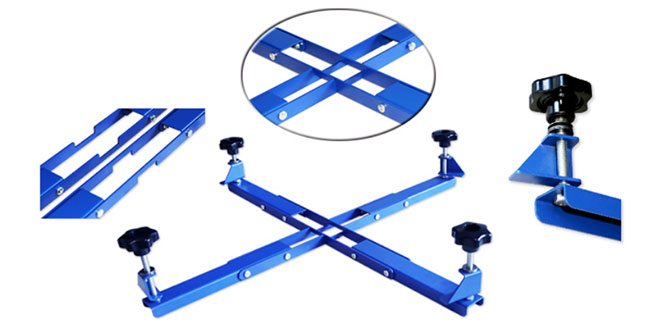 New 24"x24" Fast Self-Stretching Screen Frame Type Multi-functional Stretcher 