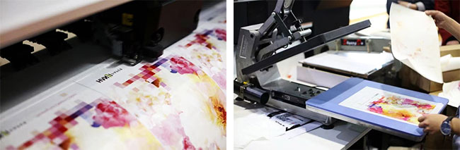US Stock 86GSM 44" x 328´ HanJi Dye Sublimation Paper for Heat Transfer Printing 