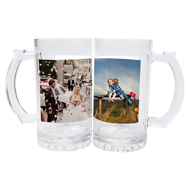 US Stock, CALCA 48pcs 16oz Sublimation Clear Glass Mug Blanks Beer Can Glasses  Cups with Lid and Straw $153.90