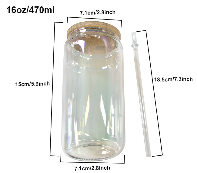 Buy Wholesale China Borosilicate Double Wall Glass Tumblers, Water Cup With  Pp Lid, Glass Straw, Logo Printing & Water Bottle Glass at USD 7.5