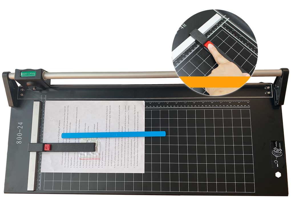 24 Inch Manual Precision Rotary Paper Trimmer, Sharp Photo Paper Cutter  With A4 PVC Self-Healing Cutting Mat $52.46