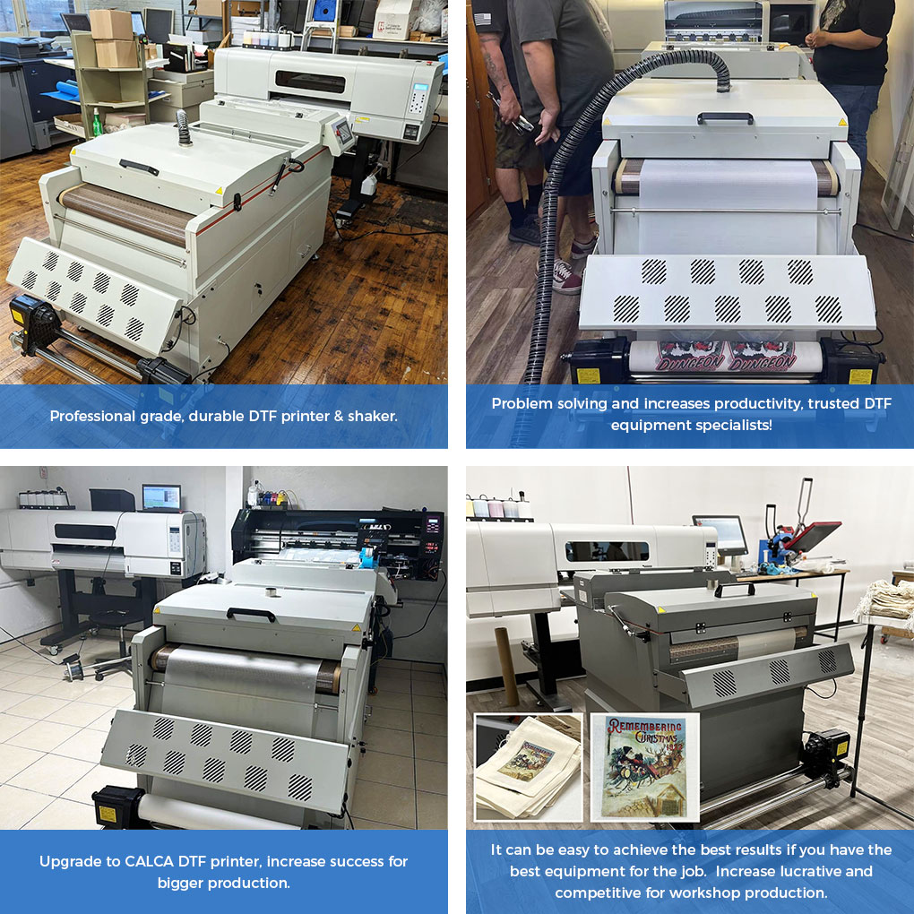 CALCA 18in x 24in DTF Oven With Temperature Control Pro DTF Oven Curing  Transfer Film DTF Sheet Drawer Model