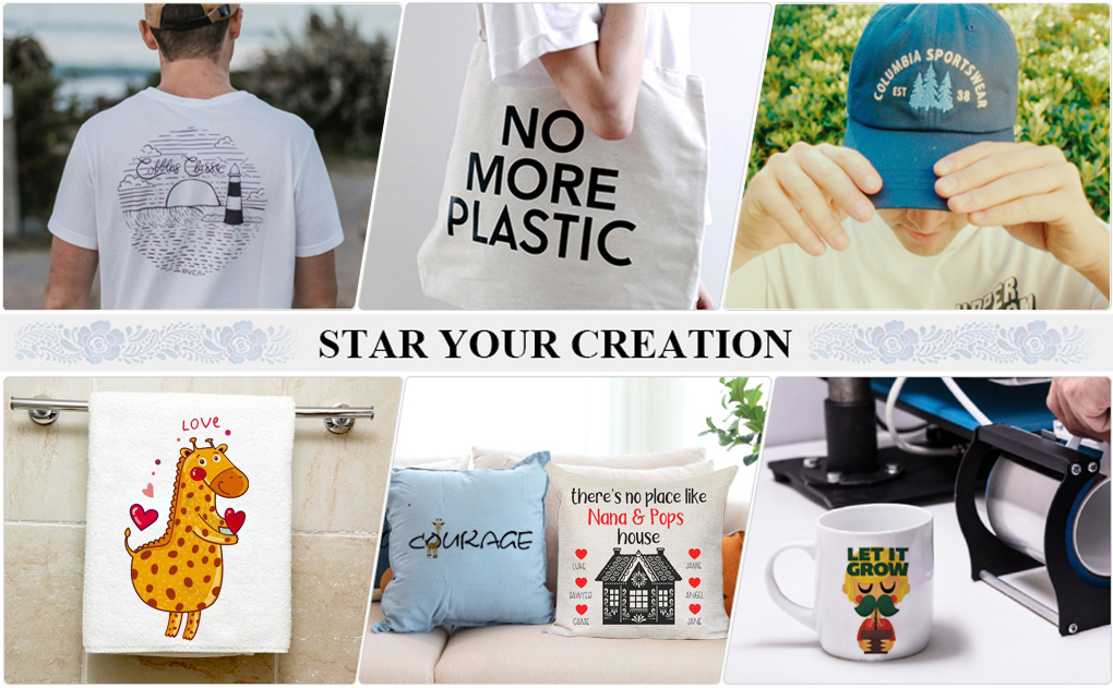 Free Sample Kenteer 50cmx25m Printable Eco Solvent Heat Transfer Paper For Dark