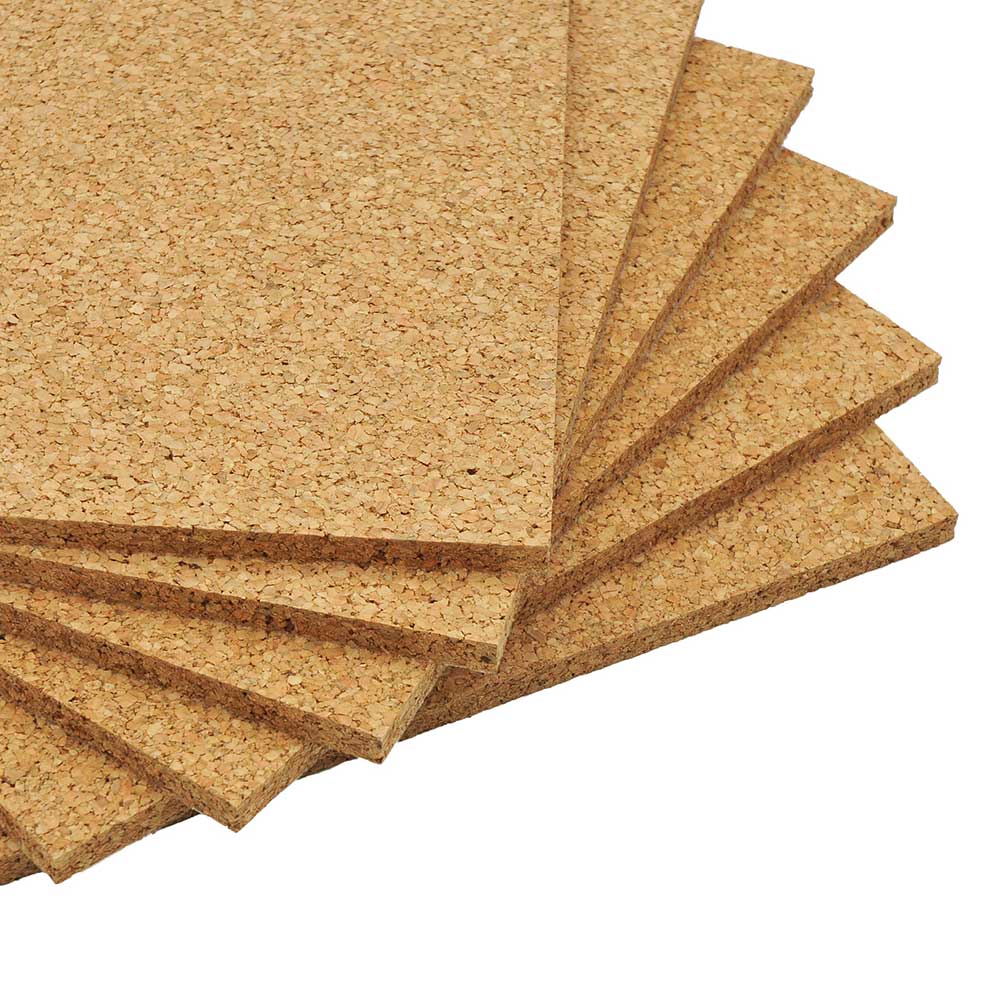 Squares Cork Notice Boards 12 Pack DIY Corkboard Self-Adhesive, Display Message Notice Pin Board for Photo Hanging Home Decoration and Office Bulletin