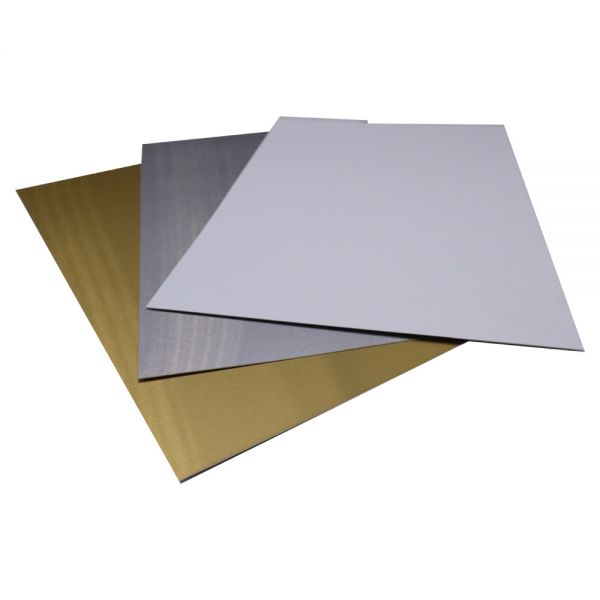 Sublimation Metal Blanks 12x16 Inch Aluminum Wire Drawing Silver