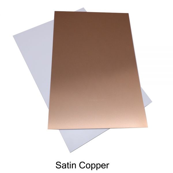 16 x 24 100pcs Sublimation Blanks Aluminum Sheet Metal Board 0.45mm Satin  Copper Gold Silver $2.58